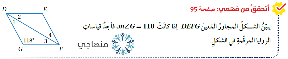 حالات خاصة من متوازي الأضلاع حالات خاصة من متوازي الأضلاع